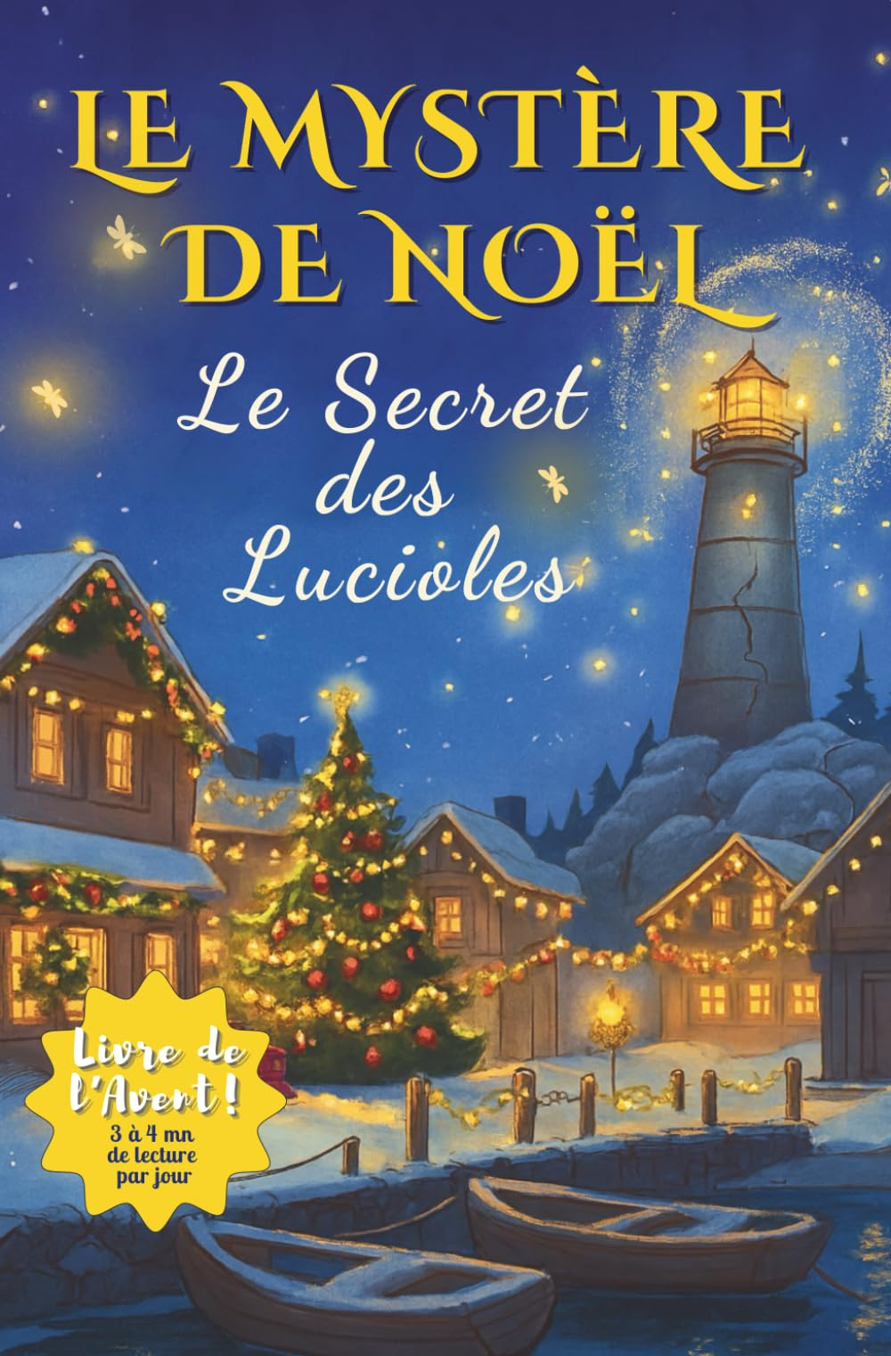 Le Mystère de Noël – Le Secret des Lucioles: Roman de l’Avent pour enfants de 7 à 12 ans – Une avent