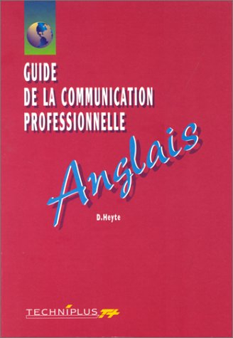 Guide de la communication professionnelle, anglais