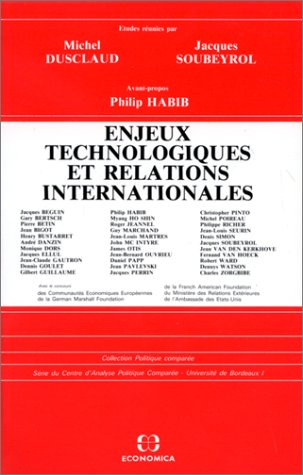 Enjeux technologiques et relations internationales