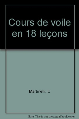 cours de voile en 18 leçons