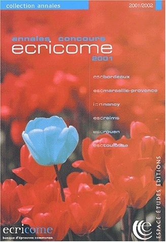 Annales Ecricome concours 2000