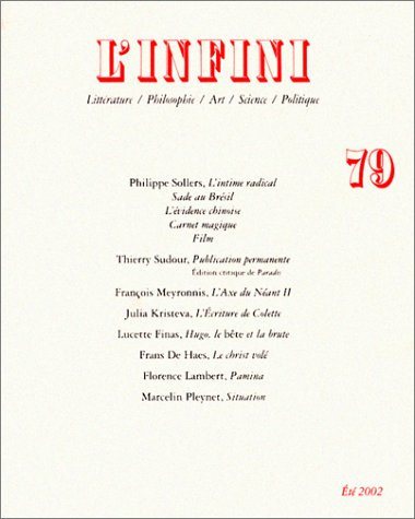 Infini (L'), n° 79