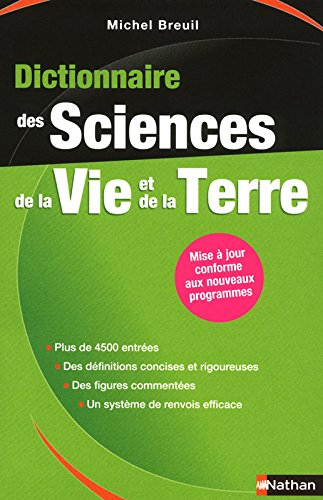 Dictionnaire des sciences de la vie et de la Terre