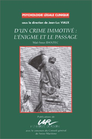 D'un crime immotivé : l'énigme et le passage
