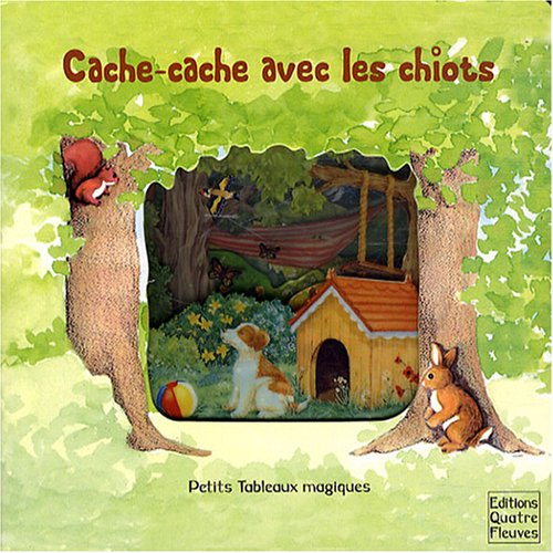 Cache-cache avec les chiots