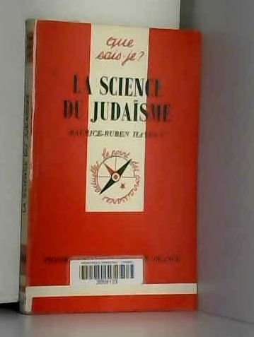 La science du judaïsme. Die Wissenschaft des Judentums
