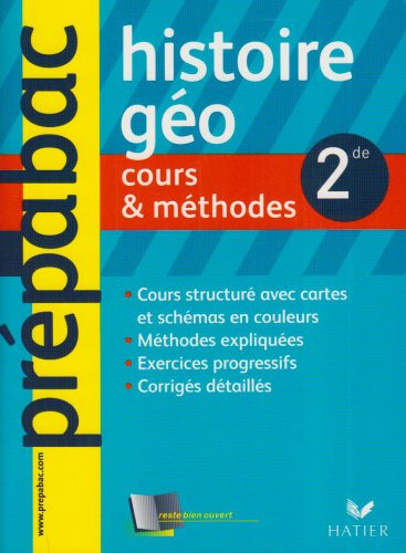 Histoire-géo 2de : cours & méthodes