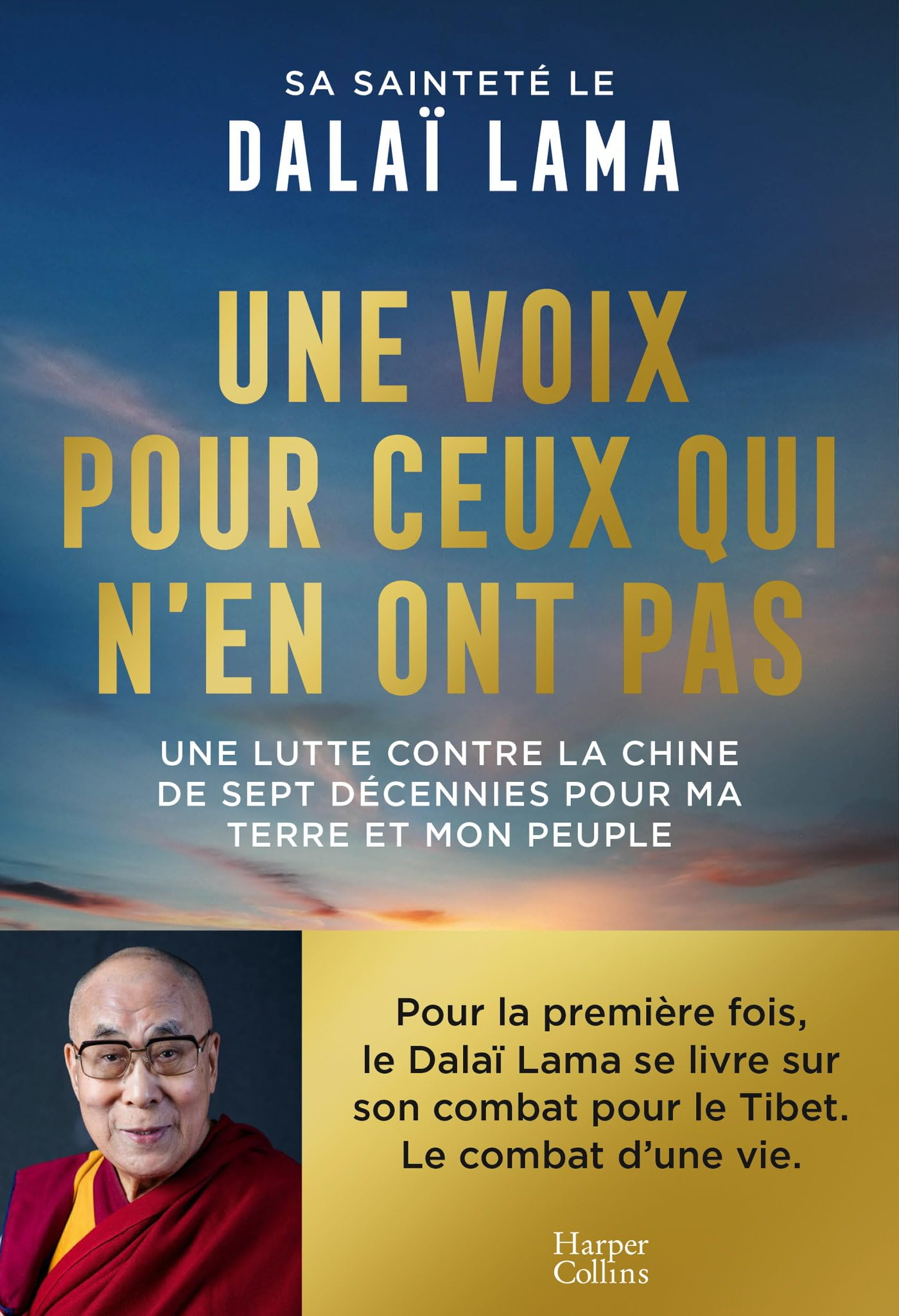 Une voix pour ceux qui n'en ont pas : une lutte contre la Chine de sept décennies pour ma terre et m