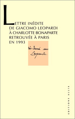 Lettre à Charlotte