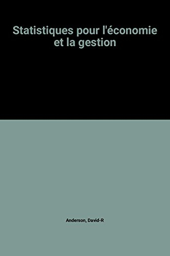 statistiques pour l'économie et la gestion