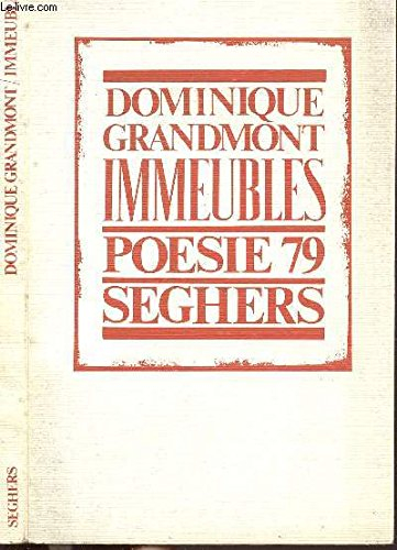 immeubles suivi de encore : poèmes (poésie 79)