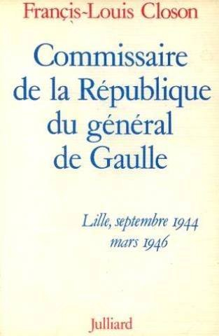 Commissaire de la République du Général de Gaulle