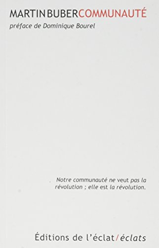 Communauté. Gemeinschaft