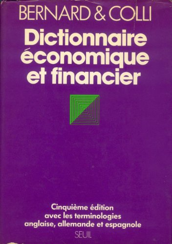 Dictionnaire économique et financier