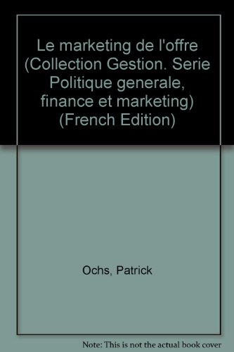 Marketing de l'offre