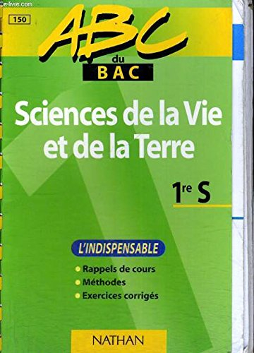 sciences de la vie et de la terre, 1re s