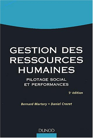 Gestion des ressources humaines : pilotage social et performances