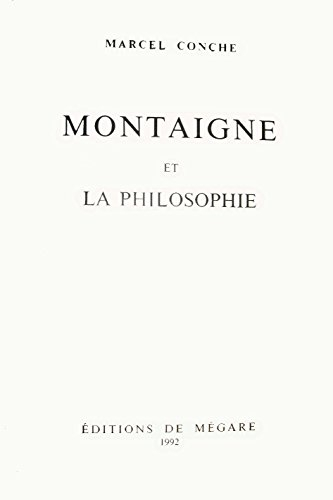 montaigne et la philosophie