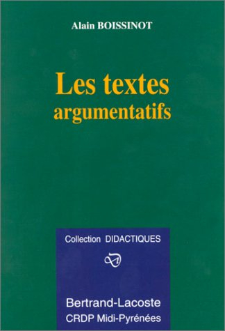 Les Textes argumentatifs
