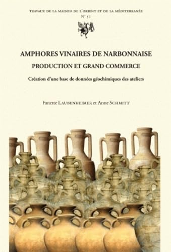 Amphores vinaires de Narbonnaise : production et grand commerce : création d'une base de données géo