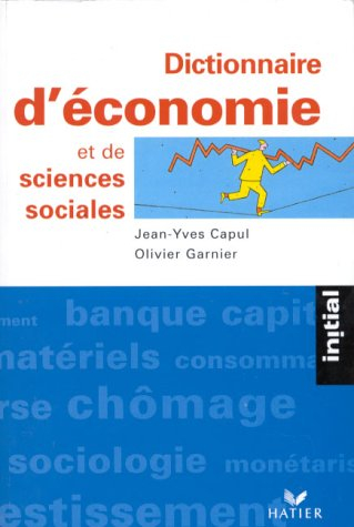 dictionnaire d'économie et de sciences sociales