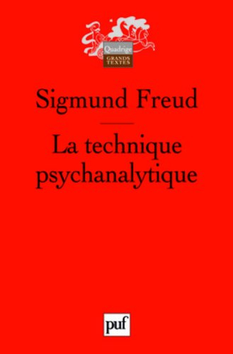 La technique psychanalytique