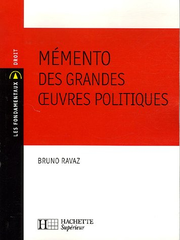 Mémento des grandes oeuvres politiques