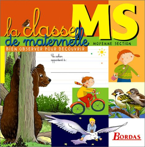 La classe de maternelle moyenne section