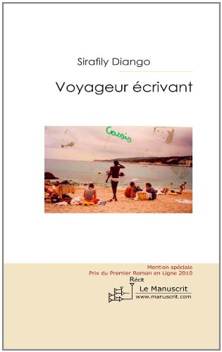 Voyageur écrivant : récit de voyage