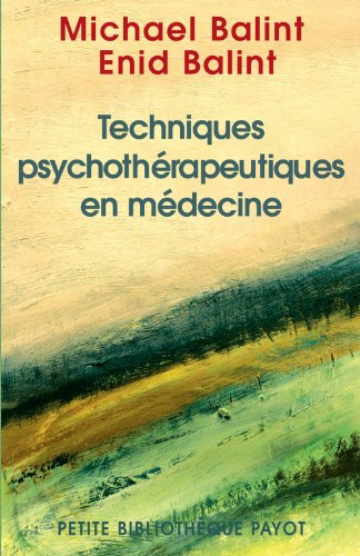 Techniques psychothérapeutiques en médecine