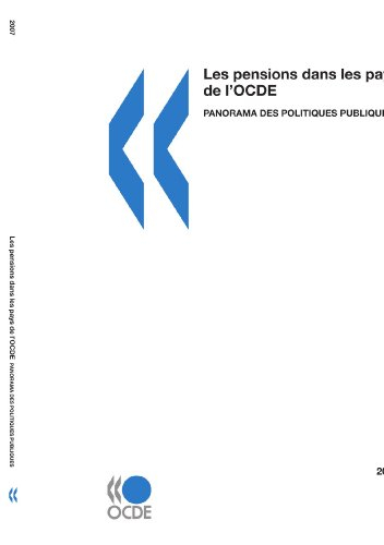 Les pensions dans les pays de l'OCDE : panorama des politiques publiques