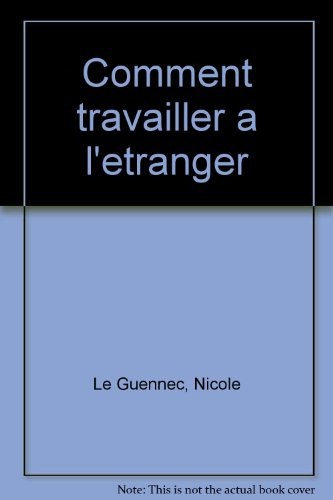 comment travailler à l'étranger
