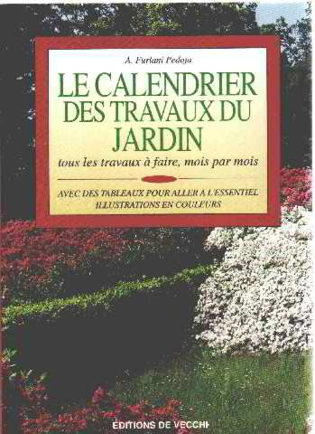 Le calendrier des travaux du jardin