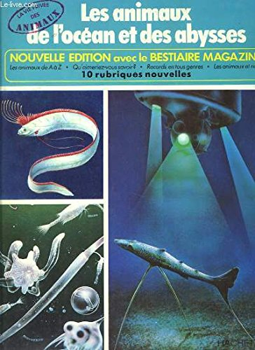 les animaux de l'océan et des abysses