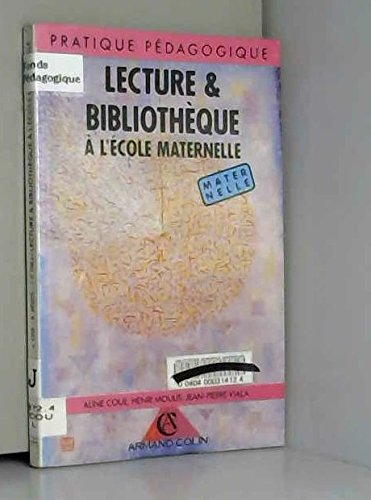 Lecture et bibliothèque à l'école maternelle