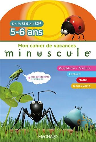 Mon cahier de vacances : de la GS au CP, 5-6 ans