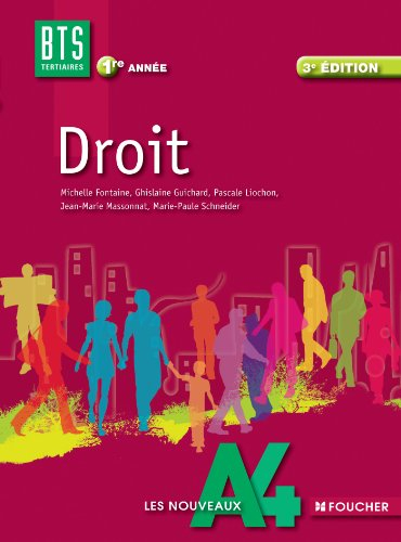 Droit, BTS tertiaires 1re année