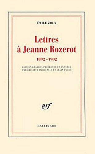 Lettres à Jeanne Rozerot : 1892-1902