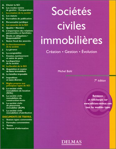 sociétés civiles immobilières