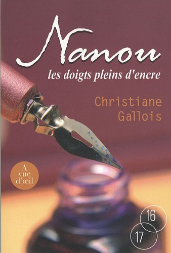 Nanou, les doigts pleins d'encre