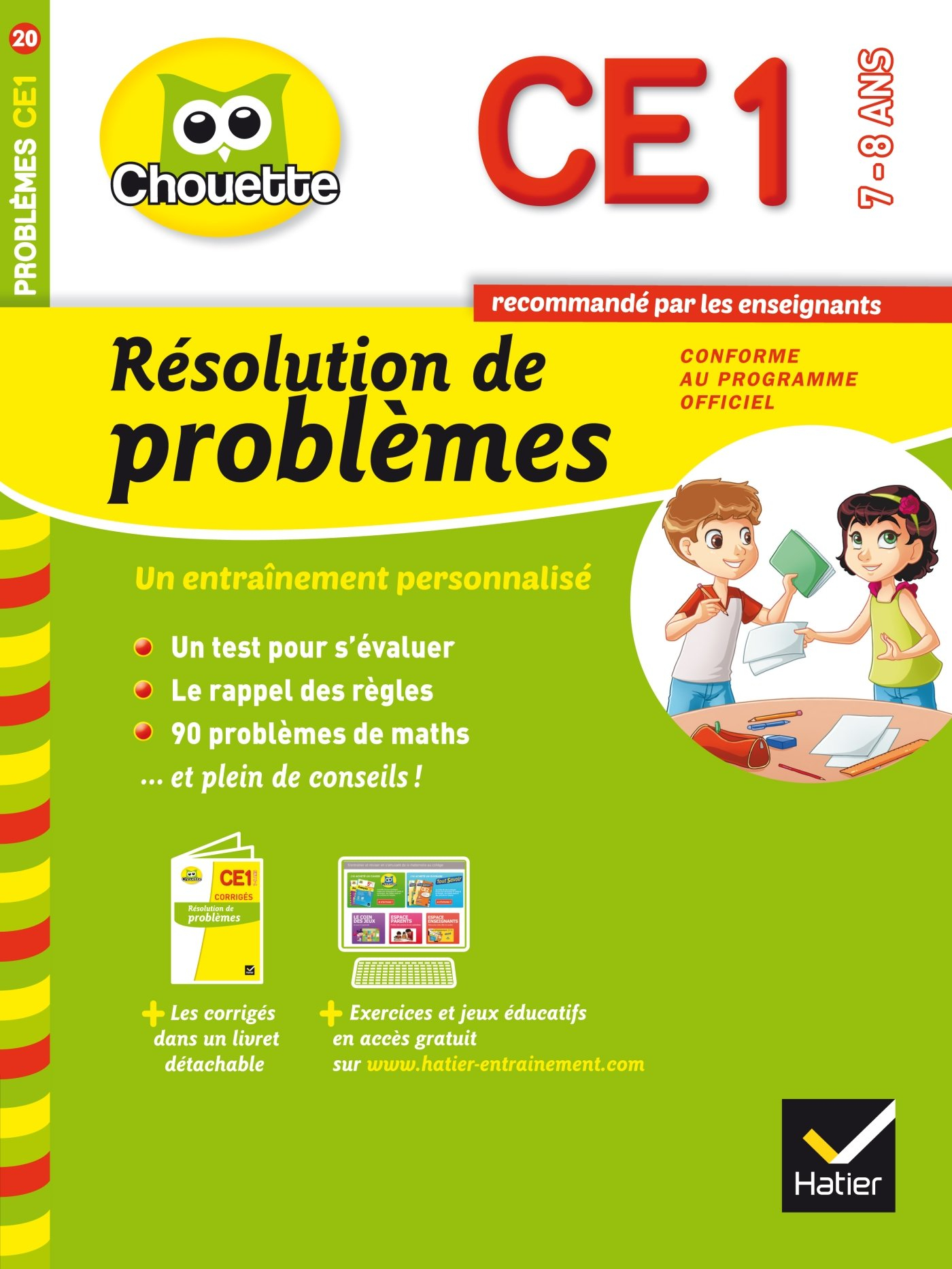 Résolution de problèmes CE1, 7-8 ans