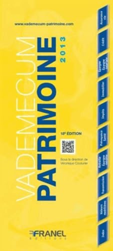 Vademecum du patrimoine 2013