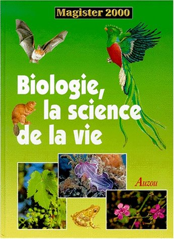 Les sciences de la vie