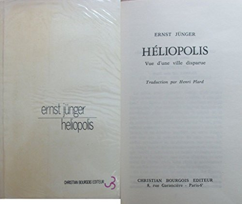 héliopolis - vue d'une ville disparue