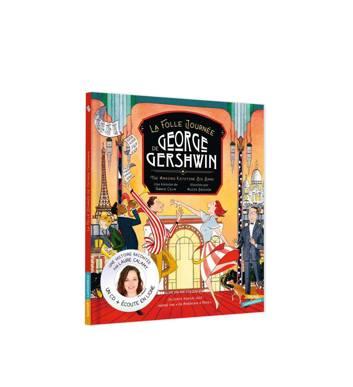 La folle journée de George Gershwin : un conte musical jazz inspiré par Un américain à Paris