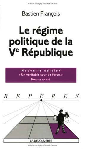 Le régime politique de la Ve République