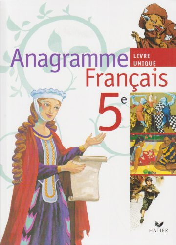 Français 5e, livre unique