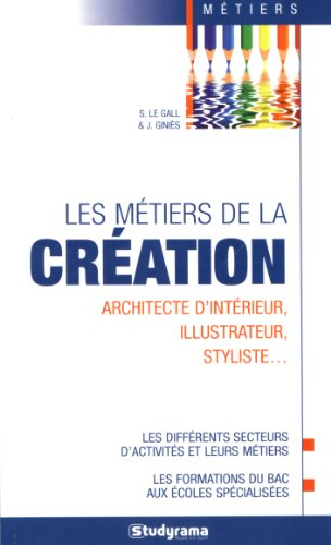 Les métiers de la création : architecte d'intérieur, styliste, illustrateur... : les différents sect
