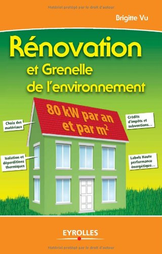 Rénovation et Grenelle de l'environnement