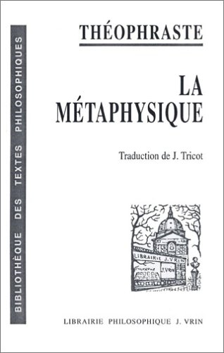 La métaphysique